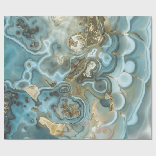 Papier Cadeau Marine (Plat)