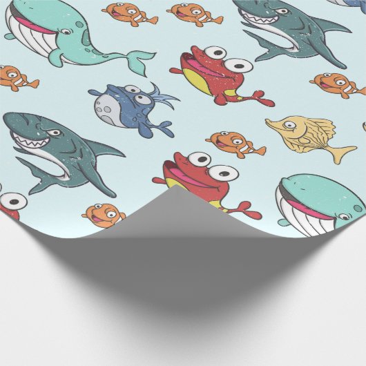 Papier Cadeau Marine (Coin)