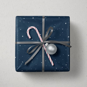 Papier Cadeau Marine bleu Noël étoiles plaisir vacances