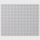 Papier Cadeau Marine bleu Noël Star cadeau de Noël (Plat)