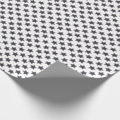 Papier Cadeau Marine bleu Noël Star cadeau de Noël (Coin)