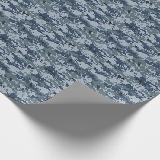 Papier Cadeau Marine Digital (Coin)