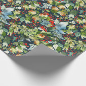 Papier Cadeau Marine Painterly de l'enveloppe de cadeau | (Coin)