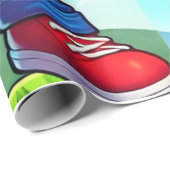 Papier Cadeau mario and sonic gift wrap (Coin rond)