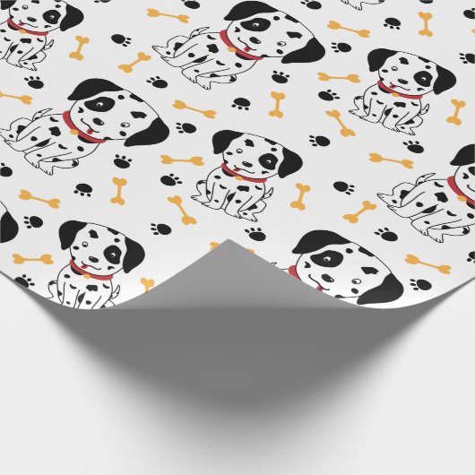 Papier Cadeau Marionnette dalmate (Coin)