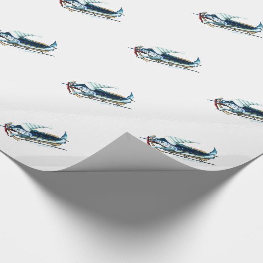 Papier Cadeau Marlin Sledding le papier de cadeau (Coin)