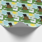 Papier Cadeau Marmotte (Coin)