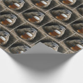Papier Cadeau Marmotte avec chope de bière (Coin)