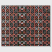 Papier Cadeau Marocain arabe vintage (Plat)