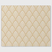 Papier Cadeau Marques art déco vintage (Plat)
