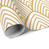 Papier Cadeau Marques art déco vintage (Coin rond)