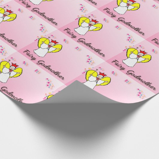 Papier Cadeau Marraine gâteau (Coin)