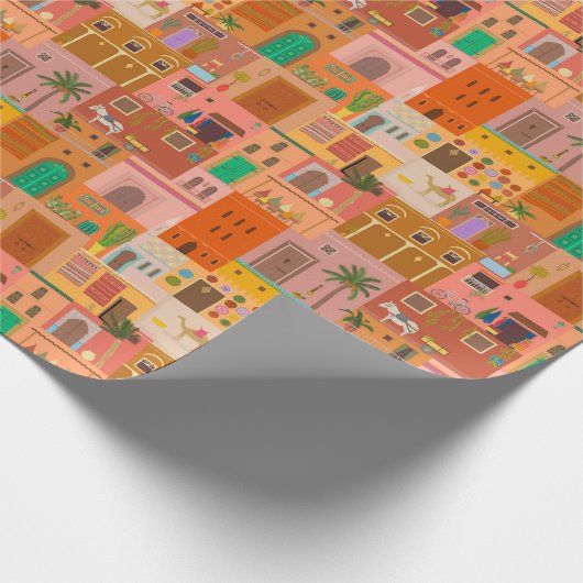 Papier Cadeau Marrakech - le Maroc (Coin)