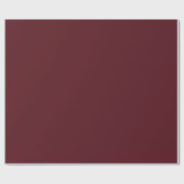 Papier Cadeau Marron de couleur solide (Plat)