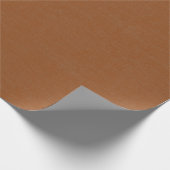 Papier Cadeau Marron Texturé (Coin)