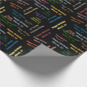 Papier Cadeau Mars, 12 Anniversaire Cadeau Papier (Coin)