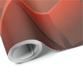 Papier Cadeau Mars Olympus Mons Système solaire Volcano le plus (Coin rond)