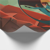 Papier Cadeau Mars Olympus Mons Système solaire Volcano le plus (Coin)