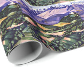 Papier Cadeau Marsden Hartley - Montagnes violettes, Venise (Coin rond)