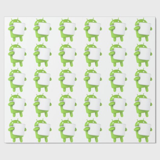 Papier Cadeau Marshmellow (Plat)