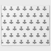 Papier Cadeau Marteau de Thor - Papier d'enveloppement (Plat)