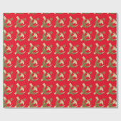 Papier Cadeau Marteau et faucille (Plat)