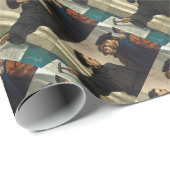 Papier Cadeau Martin Luther 95 Thèse (Coin rond)