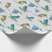 Papier Cadeau Martin-pêcheur (Coin)