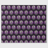 Papier Cadeau Martini de la Sorcière Violette (Plat)