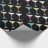 Papier Cadeau Martini Disparaissant (Coin)