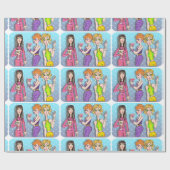 Papier Cadeau Martini Divas (Plat)