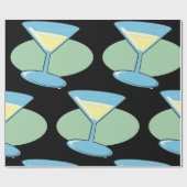 Papier Cadeau Martini Drink (Plat)