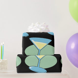 Papier Cadeau Martini Drink