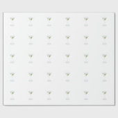 Papier Cadeau Martini haut droit (Plat)