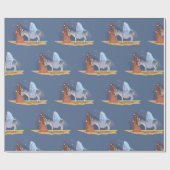 Papier Cadeau Mary et joseph Christmas Wrapping (Plat)