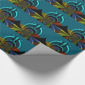 Papier Cadeau Masaï couleurs Hakuna Matata (Coin)