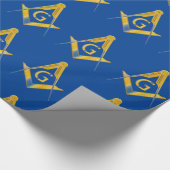 Papier Cadeau Mason 30 pouces x 6 pieds Papier à envelopper (Coin)