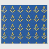 Papier Cadeau Mason 30 pouces x 6 pieds Papier à envelopper (Plat)