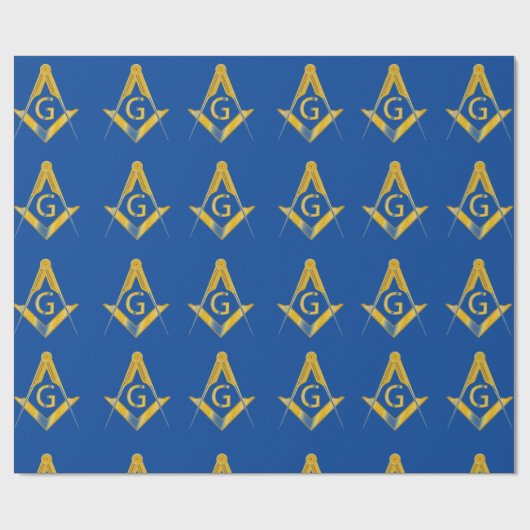 Papier Cadeau Mason 30 pouces x 6 pieds Papier à envelopper (Plat)