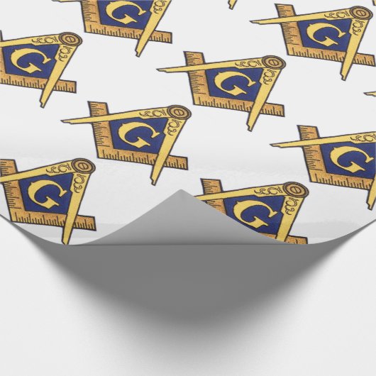 PAPIER CADEAU MASONS (Coin)