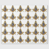 PAPIER CADEAU MASONS (Plat)