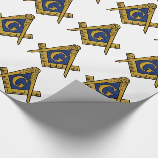 PAPIER CADEAU MASONS WRAPPER PAPIER (Coin)