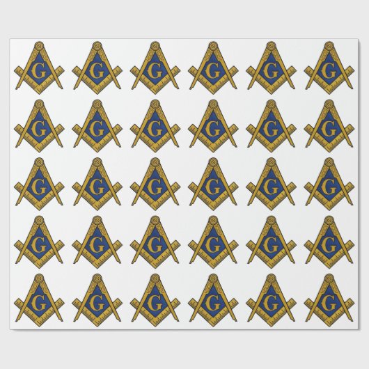 PAPIER CADEAU MASONS WRAPPER PAPIER (Plat)