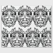 Papier Cadeau Masque cérémoniel (Plat)