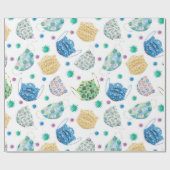 Papier Cadeau Masque de visage couleur Motif 2020 (Plat)