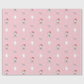 Papier Cadeau Masque et papier toilette Cat in Face Noël 2020 (Plat)