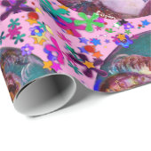 PAPIER CADEAU MASQUERADE DE VALENTINE VÉNÉTIENNE MASQUÉRADE MASQ (Coin rond)