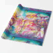 Papier Cadeau MASQUERADE, Mardi Gras Masques, Danse, Musique (Déroulé)