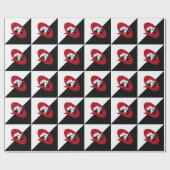 Papier Cadeau Masques de comédie et de tragédie (Plat)