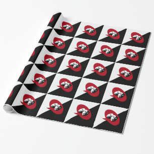 Papier Cadeau Masques de comédie et de tragédie